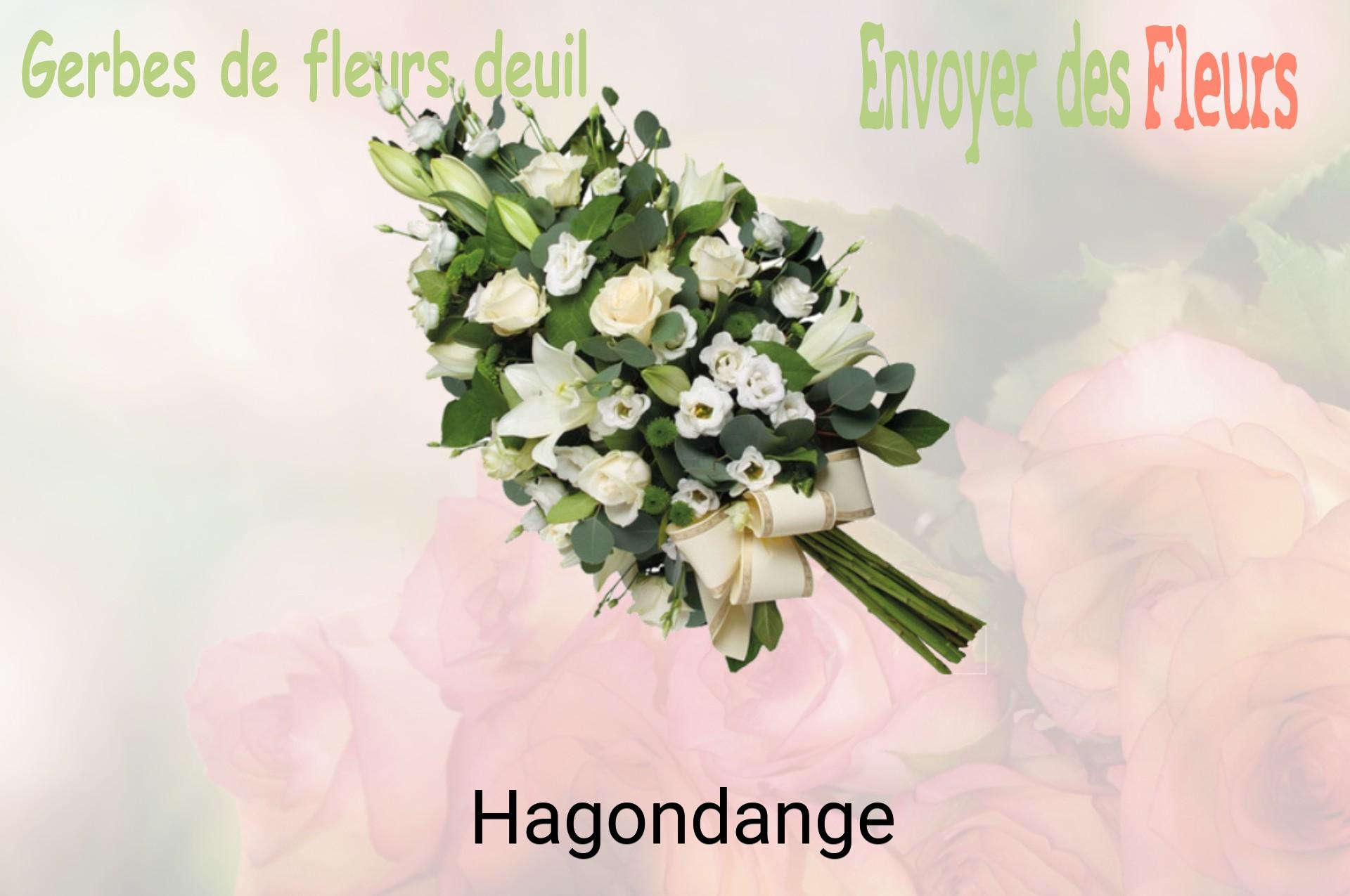 Gerbe de fleurs de deuil livrée à Hagondange